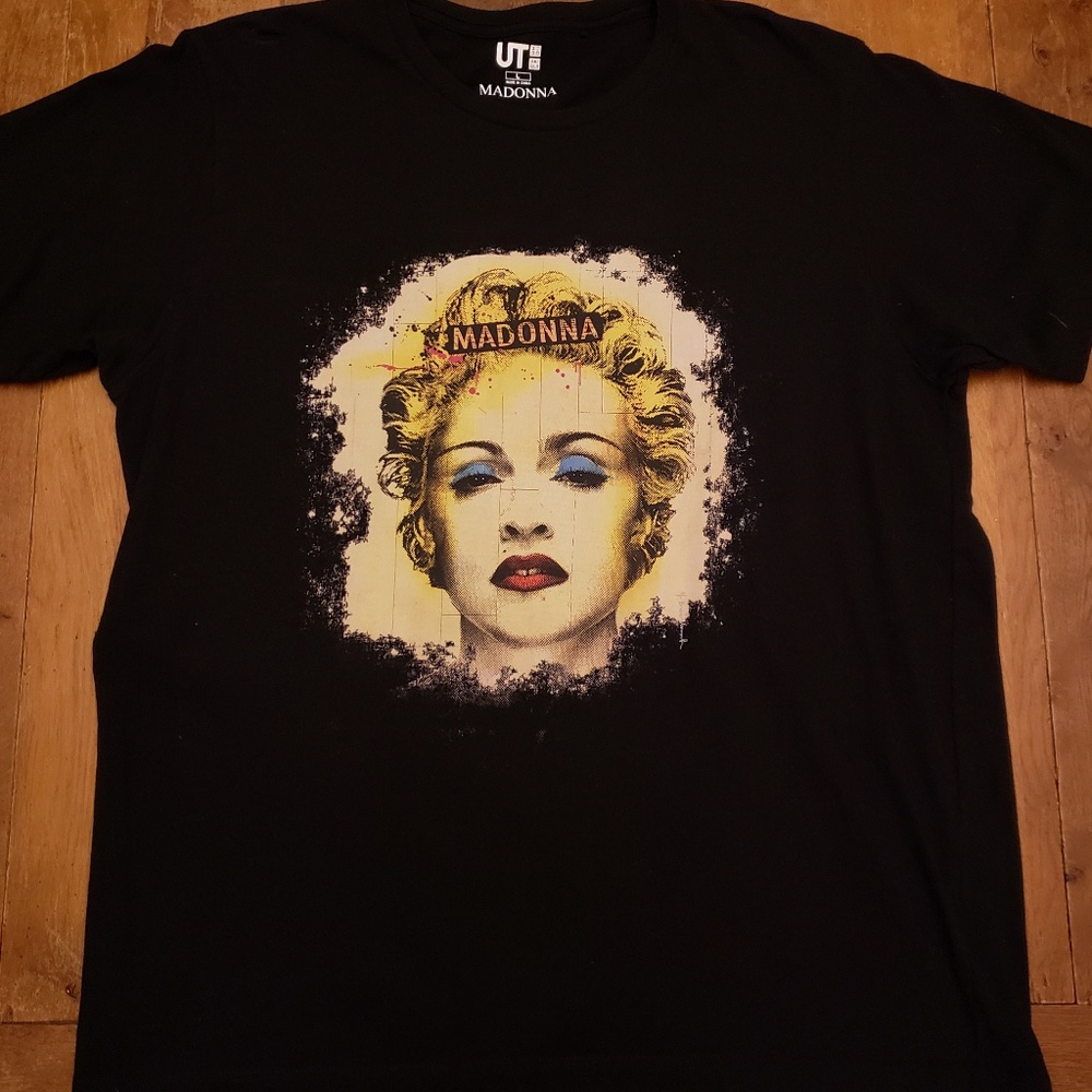 NewMadonna x UNIQLO collab concert tee authentic